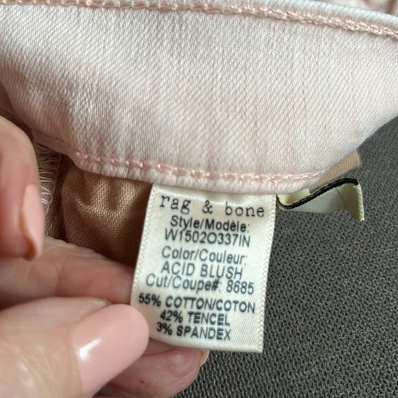 Rag & Bone for Intermix Blush Cut Off Shorts 26 - Picture 10 of 10